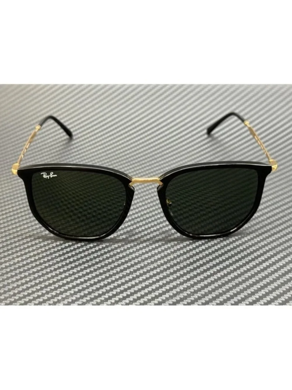 New Ray-Ban Men Black Sunglasses 50-20-145